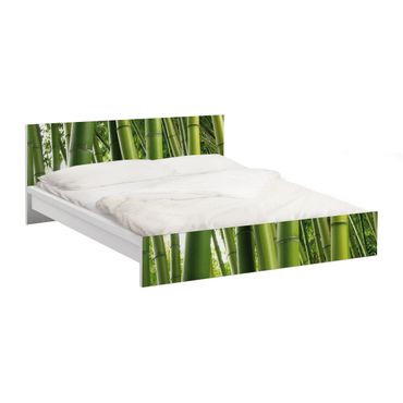 Okleina meblowa IKEA - Malm łóżko 140x200cm - Drzewa bambusowe Nr 1