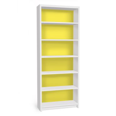 Okleina meblowa IKEA - Billy regał - Kolor żółty cytrynowy