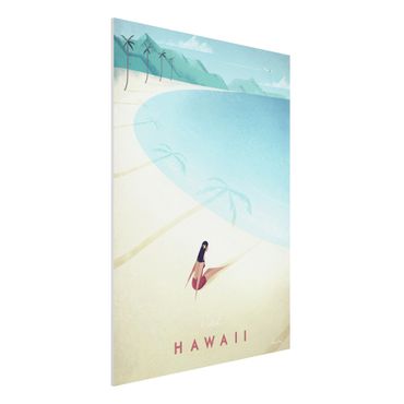 Obraz Forex - Plakat podróżniczy - Hawaje