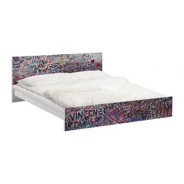 Okleina meblowa IKEA - Malm łóżko 140x200cm - Verona Romeo i Julia