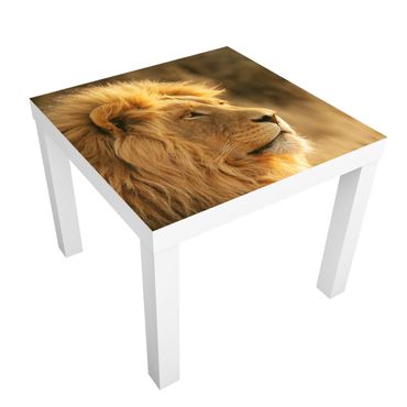Okleina meblowa IKEA - Lack stolik kawowy - Król lew