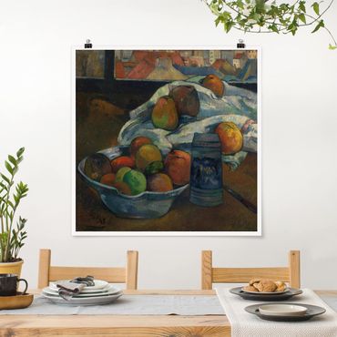 Plakat - Paul Gauguin - Misa na owoce