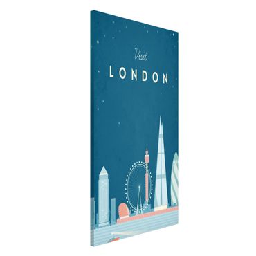 Tablica magnetyczna - Plakat podróżniczy - Londyn