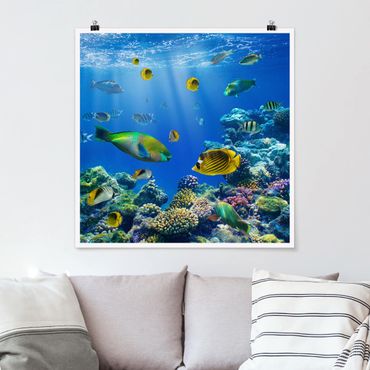 Plakat - Światła podwodne