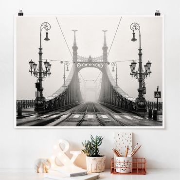 Plakat - Most w Budapeszcie