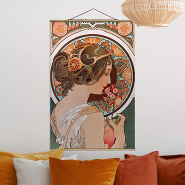 Plakat z wieszakiem - Alfons Mucha - Oborniki