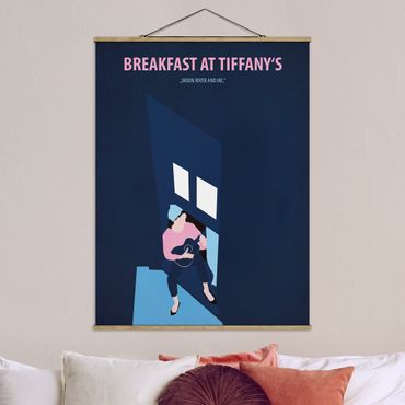 Plakat z wieszakiem - Plakat filmowy Śniadanie u Tiffany'ego