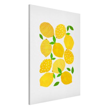 Tablica magnetyczna - Lemony z kropkami