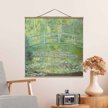 Plakat z wieszakiem - Claude Monet - Mostek japoński