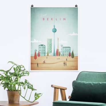 Plakat - Plakat podróżniczy - Berlin