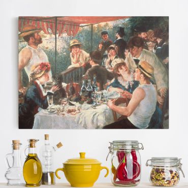 Obraz na płótnie - Auguste Renoir - Śniadanie wioślarzy