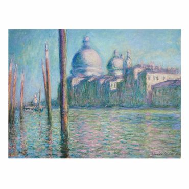 Obraz na płótnie - Claude Monet - Wielki Kanał - Format poziomy 4:3