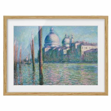 Plakat w ramie - Claude Monet - Wielki Kanał