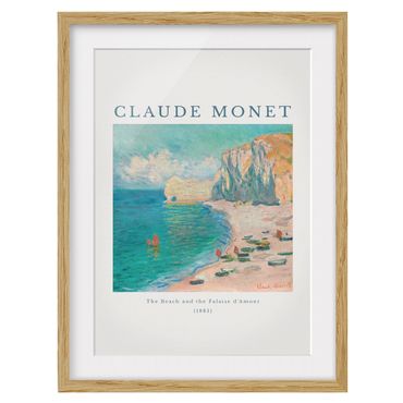 Plakat w ramie - Claude Monet - Plaża