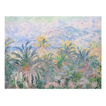 Obraz na płótnie - Claude Monet - Palmy w Bordighera - Format poziomy 4:3