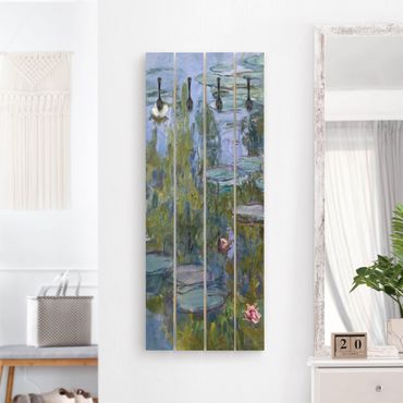 Wieszak ścienny - Claude Monet - Lilie wodne (Nympheas)