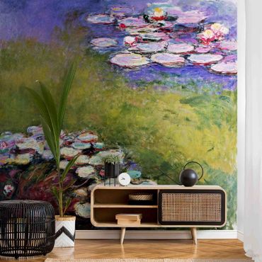 Tapeta metaliczna - Claude Monet - Lilie wodne