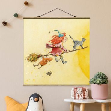 Plakat z wieszakiem - Frida i kot pumpernikiel