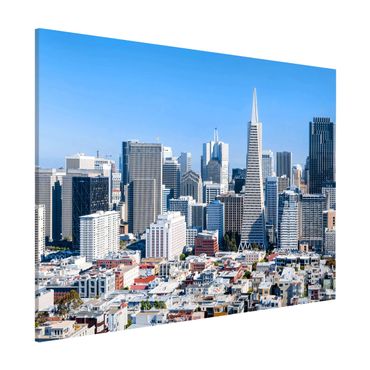 Tablica magnetyczna - San Francisco Skyline