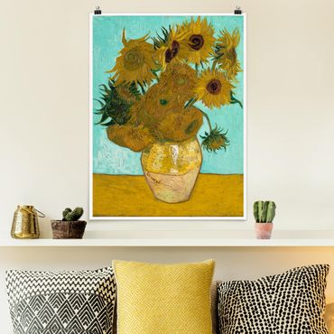 Plakat - Vincent van Gogh - Wazon ze słonecznikami
