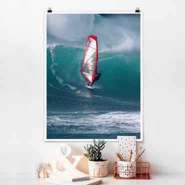 Plakat - Surfer