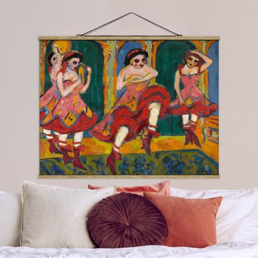 Plakat z wieszakiem - Ernst Ludwig Kirchner - Tancerze Czardy