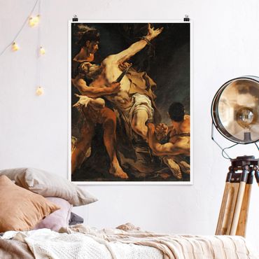 Plakat - Giovanni Battista Tiepolo - Męczeństwo
