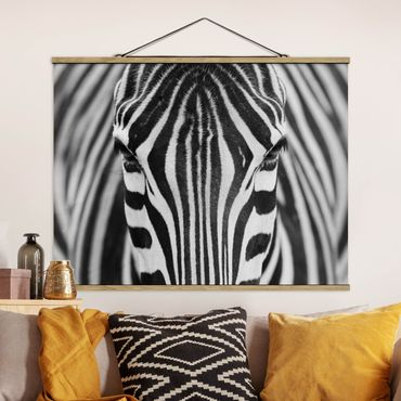 Plakat z wieszakiem - Zebra Look