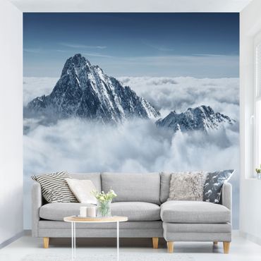 Fototapeta - Alpy ponad chmurami