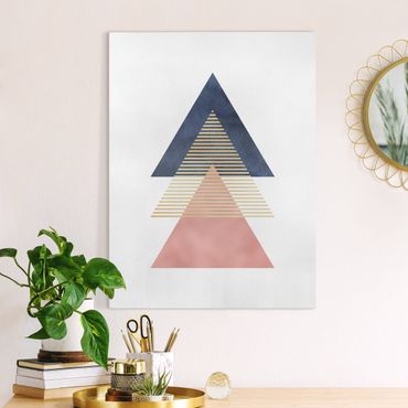 Obraz na płótnie - Trzy trójkąty