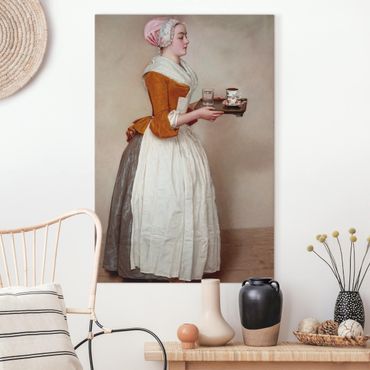 Obraz na płótnie - Jean Etienne Liotard - Dziewczyna z czekolady