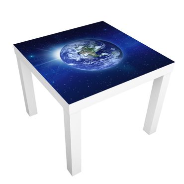 Okleina meblowa IKEA - Lack stolik kawowy - Ziemia w kosmosie