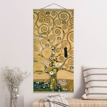 Plakat z wieszakiem - Gustav Klimt - Drzewo życia