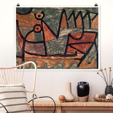 Plakat - Paul Klee - Wycieczka statkiem