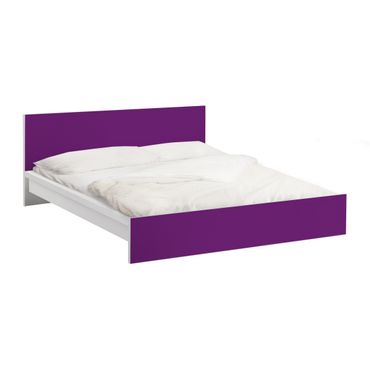 Okleina meblowa IKEA - Malm łóżko 160x200cm - Kolor fioletowy
