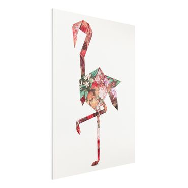 Obraz Forex - Origami Flamingo