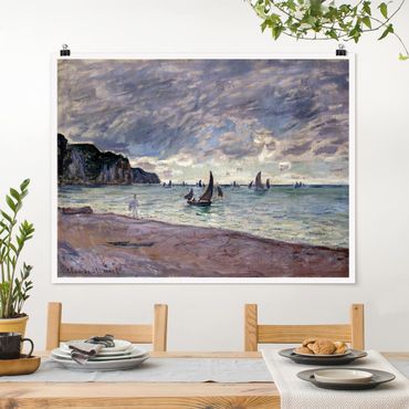 Plakat - Claude Monet - Wybrzeże Pourville