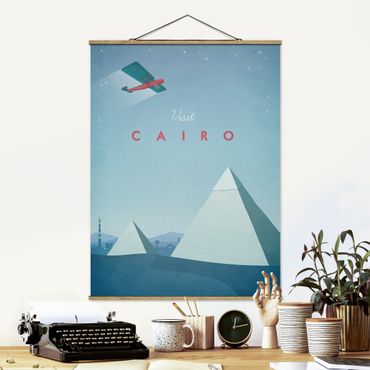 Plakat z wieszakiem - Plakat podróżniczy - Kair