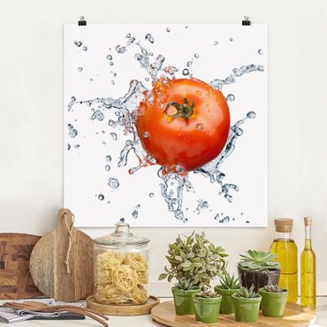 Plakat - Świeży pomidor