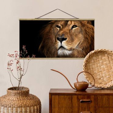 Plakat z wieszakiem - Widok lwa