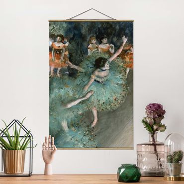Plakat z wieszakiem - Edgar Degas - Tancerki w zieleni