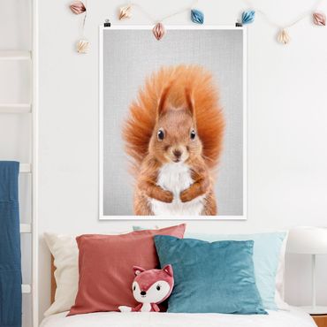 Plakat reprodukcja obrazu - Squirrel Elisabeth
