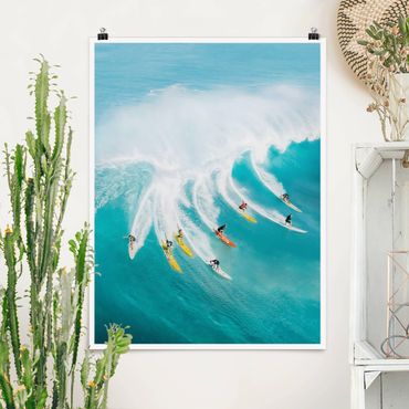 Plakat reprodukcja obrazu - Simply Surfing