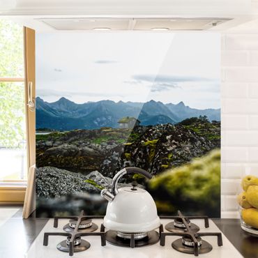 Panel szklany do kuchni - Domek jednoosobowy w Norwegii