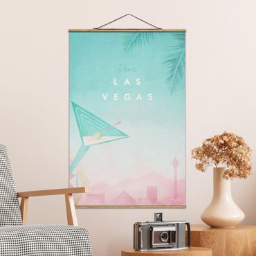 Plakat z wieszakiem - Plakat podróżniczy - Viva Las Vegas