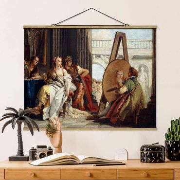Plakat z wieszakiem - Giovanni Battista Tiepolo - Aleksander Wielki