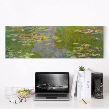 Obraz na płótnie - Claude Monet - Zielone lilie wodne