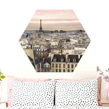 Obraz heksagonalny z Forex - Paryż z bliska i osobiście