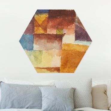 Obraz heksagonalny z Forex - Paul Klee - Nieużytki