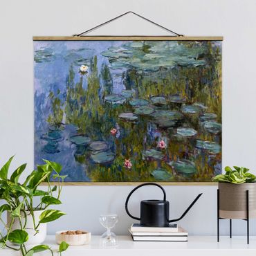 Plakat z wieszakiem - Claude Monet - Lilie wodne (Nympheas)